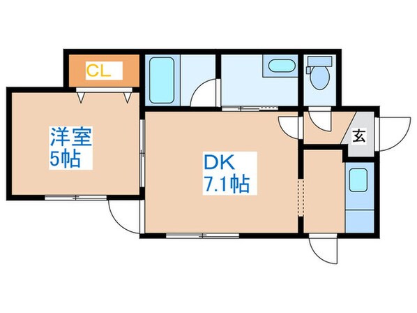 ヴィラＹ．Ｍ．Ｋの物件間取画像